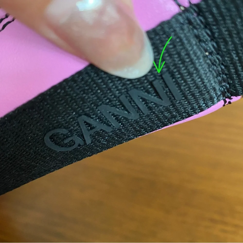 GANNI leather lug sole chelsea boots pink - Picture 16 of 16